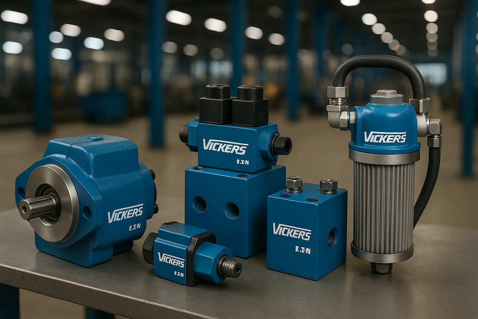 Vickers EATON: Наследие надежности в промышленной гидравлике